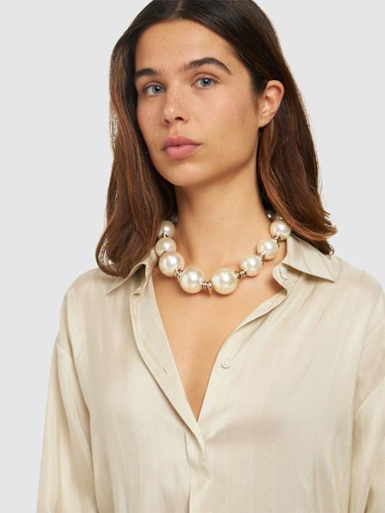 Luisaviaroma Collana Miranda Con Perle D’imitazione
