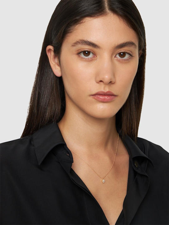 Luisaviaroma Collana Soleil Simple In Oro 18 Kt / Diamanti
