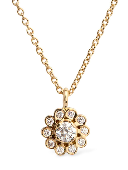Luisaviaroma Collana Soleil Simple in oro 18 kt / diamanti