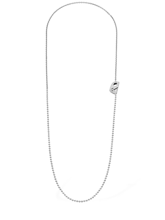 Luisaviaroma Collana Stone in oro 18kt con diamanti
