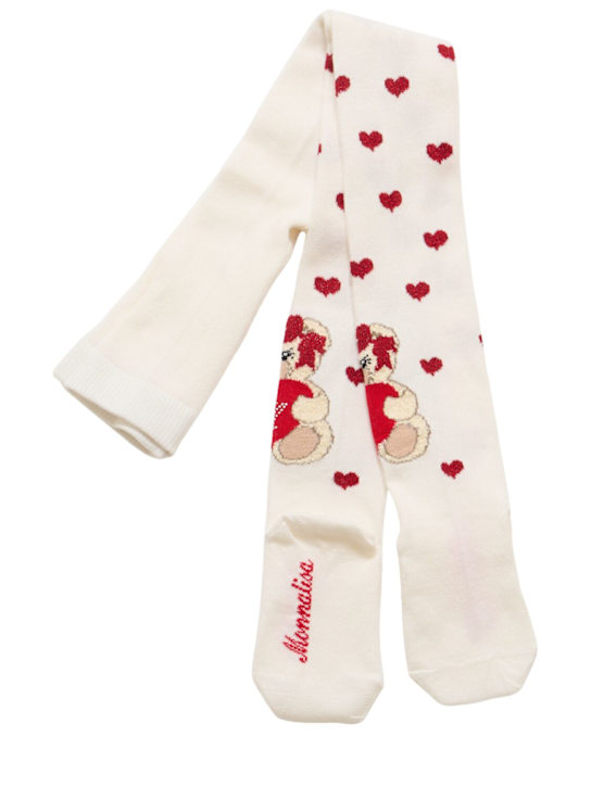 Luisaviaroma Collant in jersey di misto cotone stampato