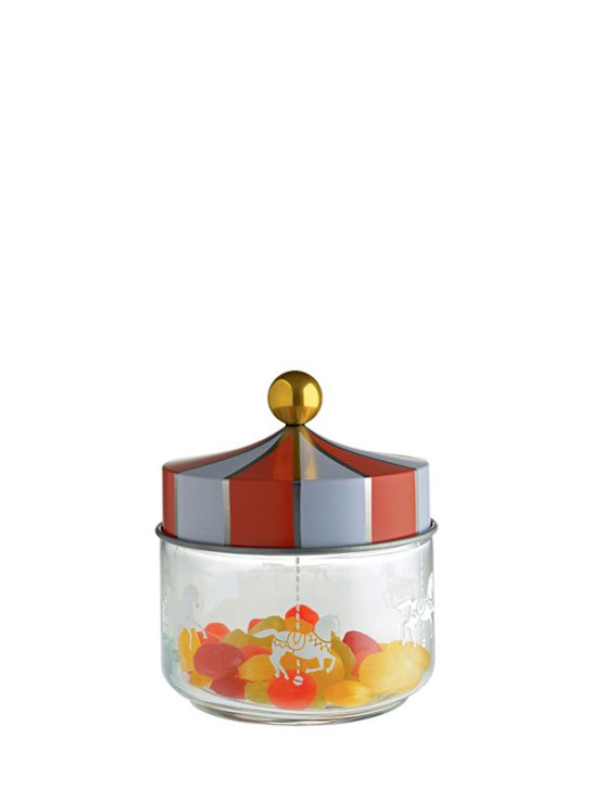 Luisaviaroma Contenitore Piccolo Circus In Vetro Con Coperchio