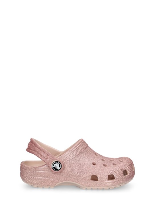 Luisaviaroma Crocs Classic Clog in gomma glitterata