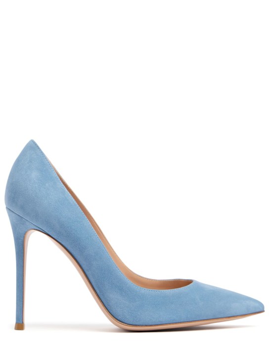 Luisaviaroma Décolleté Gianvito in pelle scamosciata 105mm