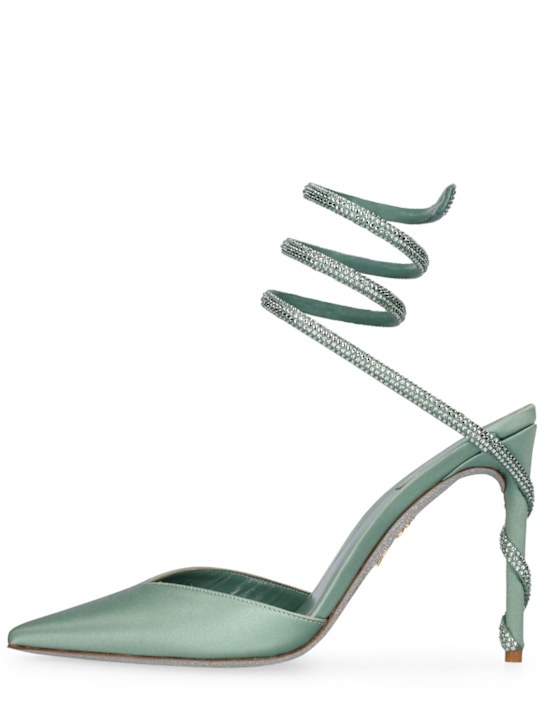 Luisaviaroma Décolleté in raso con decorazioni 105mm