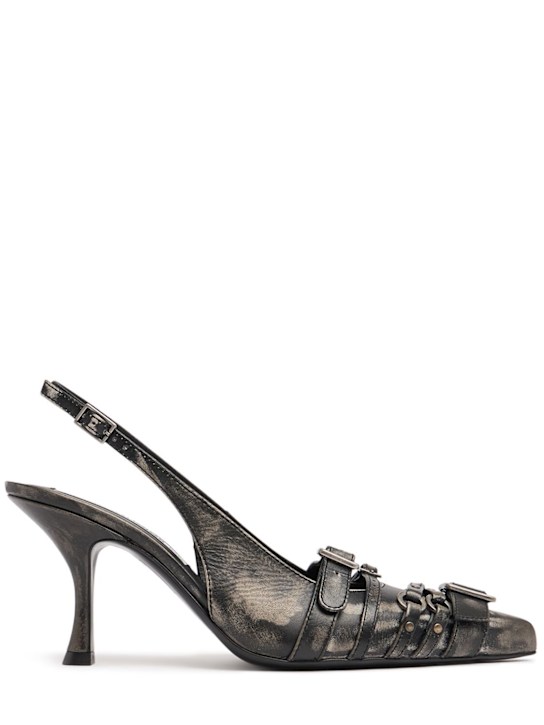 Luisaviaroma Décolleté slingback Brandan in pelle 85mm