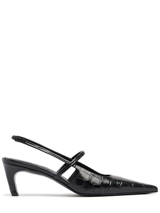 Luisaviaroma Décolleté slingback The Sharp in vernice 50mm