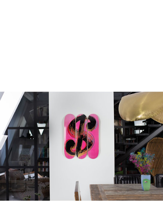 Luisaviaroma Decorazione Da Parete DOLLAR SIGN PINK 1981