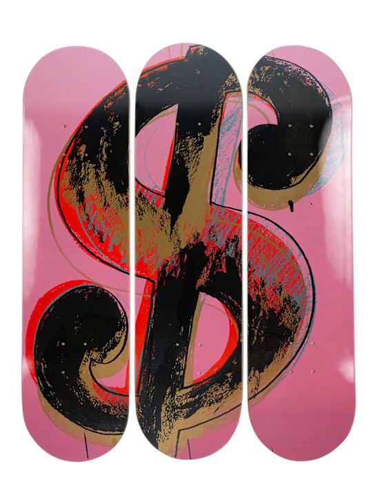 Luisaviaroma Decorazione da parete DOLLAR SIGN PINK 1981