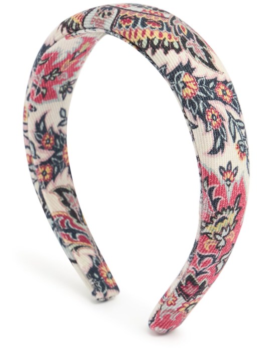 Luisaviaroma Fascia per capelli in misto cotone stampato