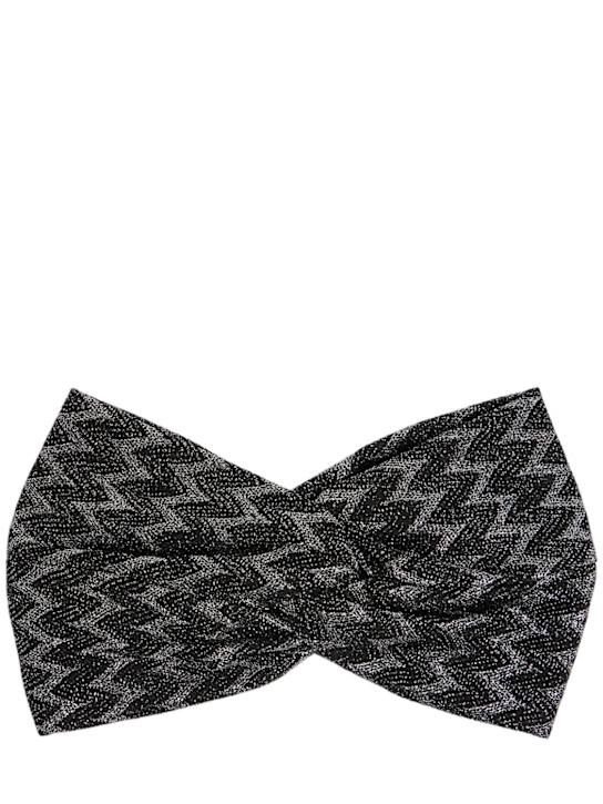 Luisaviaroma Fascia per capelli in tessuto jacquard