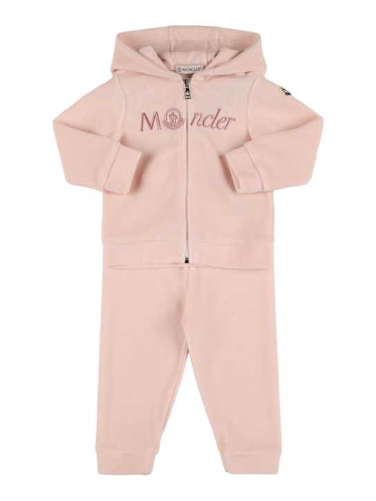 Luisaviaroma Felpa e pantaloni in misto cotone con logo