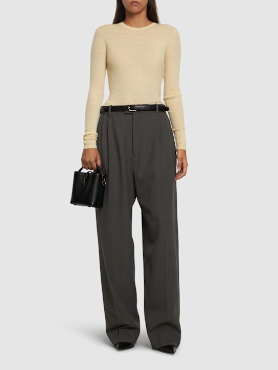 Luisaviaroma Felpa Girocollo Hutton In Cashmere A Costine