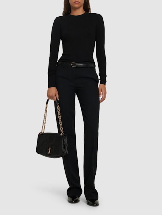 Luisaviaroma Felpa Girocollo Hutton In Cashmere A Costine