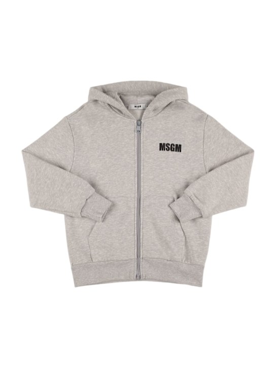 Luisaviaroma Felpa In Cotone Stampato Con Cappuccio