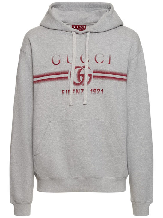 Luisaviaroma Felpa in jersey di cotone con cappuccio