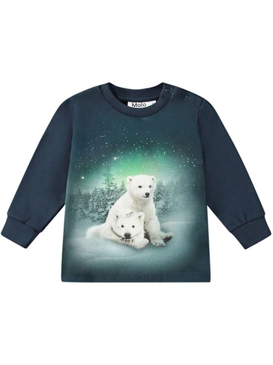 Luisaviaroma Felpa in pile di cotone organico stampato