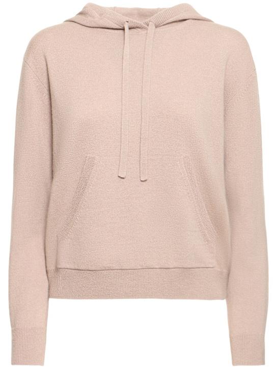 Luisaviaroma Felpa Tenente in lana e cashmere con cappuccio