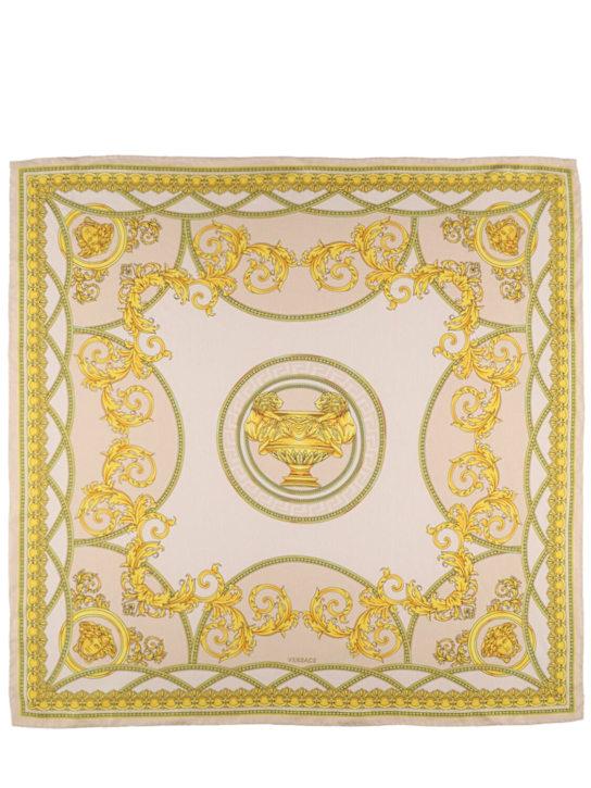 Luisaviaroma Foulard La Coupe in twill di seta stampata