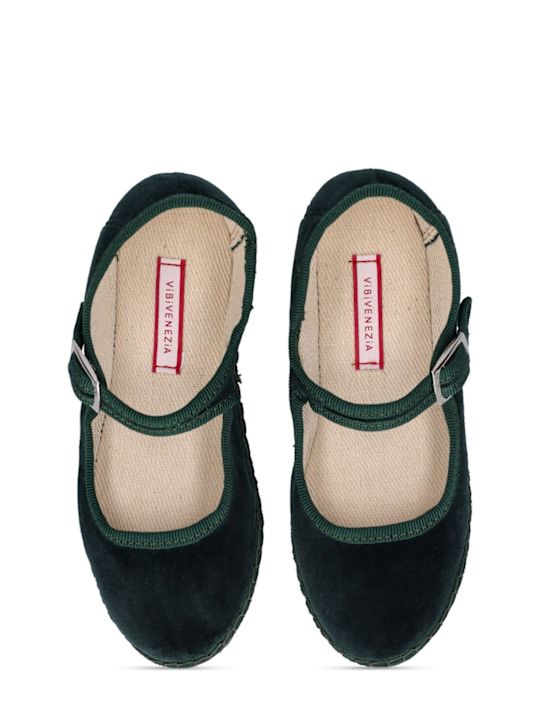 Luisaviaroma Friulane Mary Jane In Velluto Di Cotone