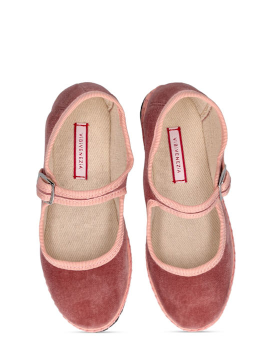 Luisaviaroma Friulane Mary Jane In Velluto Di Cotone