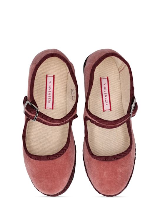 Luisaviaroma Friulane Mary Jane In Velluto Di Cotone