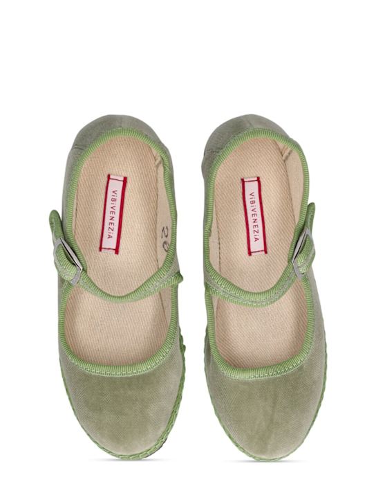 Luisaviaroma Friulane Mary Jane In Velluto Di Cotone