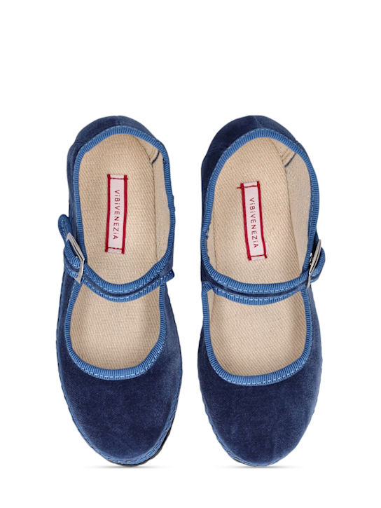 Luisaviaroma Friulane Mary Jane In Velluto Di Cotone