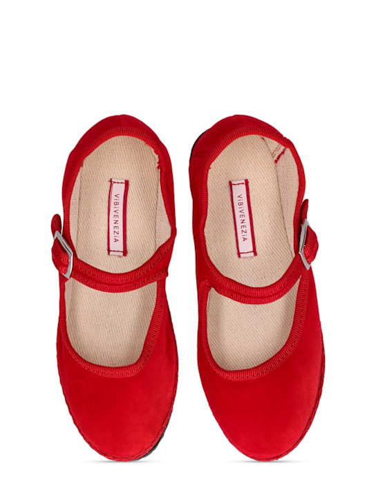 Luisaviaroma Friulane Mary Jane In Velluto Di Cotone