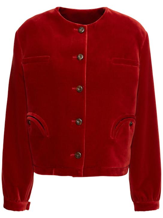 Luisaviaroma Giacca bolero Jealousy Gliss in velluto