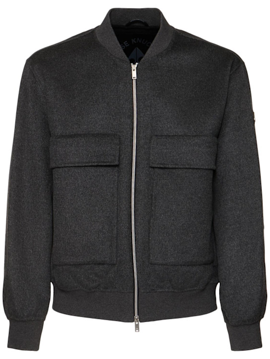 Luisaviaroma Giacca Bomber Alder Df in lana e cashmere