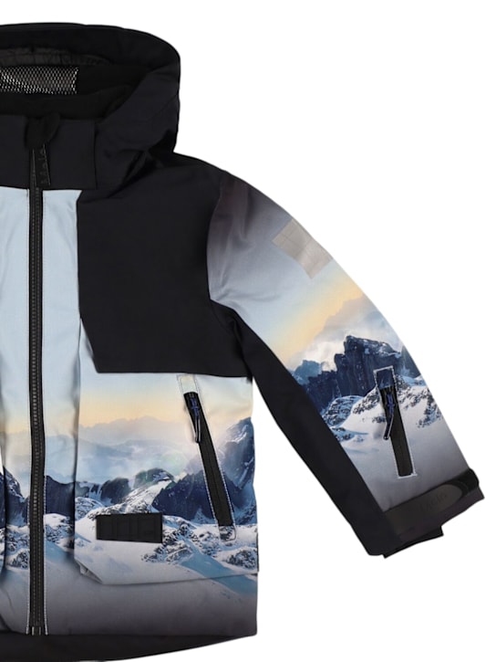 Luisaviaroma Giacca Da Sci In Nylon Riciclato Stampato