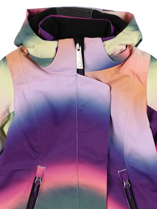 Luisaviaroma Giacca Da Sci In Nylon Riciclato Stampato