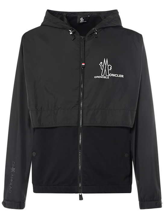 Luisaviaroma Giacca in cotone leggero con logo e zip
