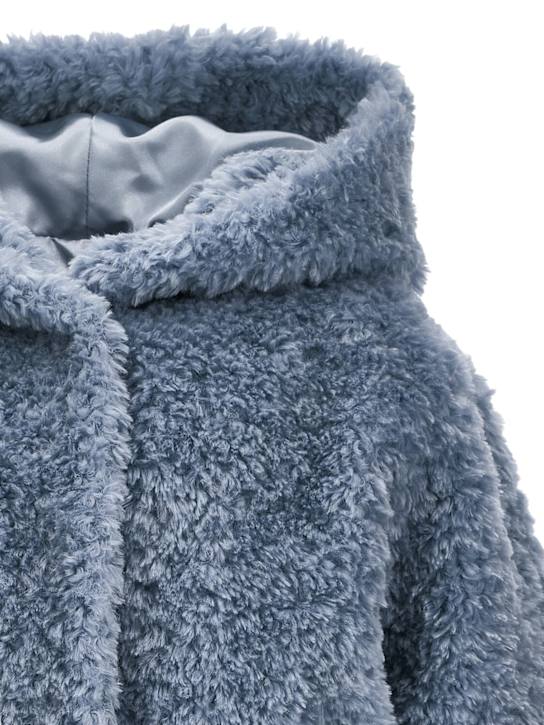 Luisaviaroma Giacca In Pelliccia Sintetica Con Cappuccio