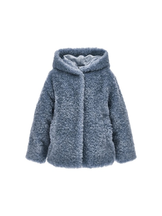 Luisaviaroma Giacca in pelliccia sintetica con cappuccio
