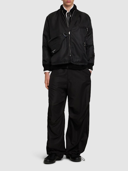 Luisaviaroma Giacca Reversibile Imbottita In Techno