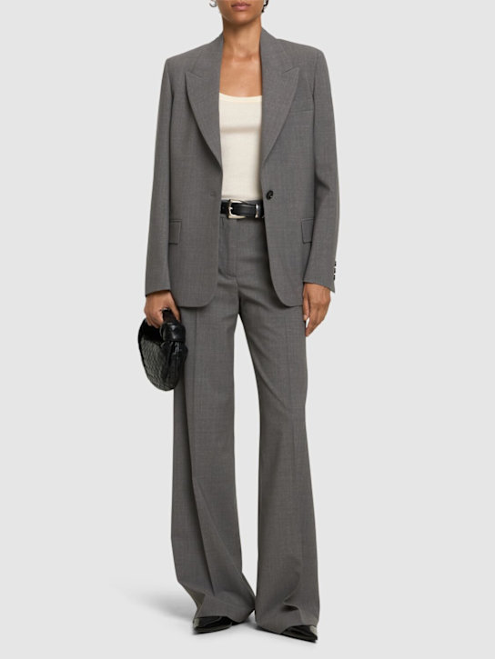 Luisaviaroma Giacca Sartoriale Monopetto In Misto Lana