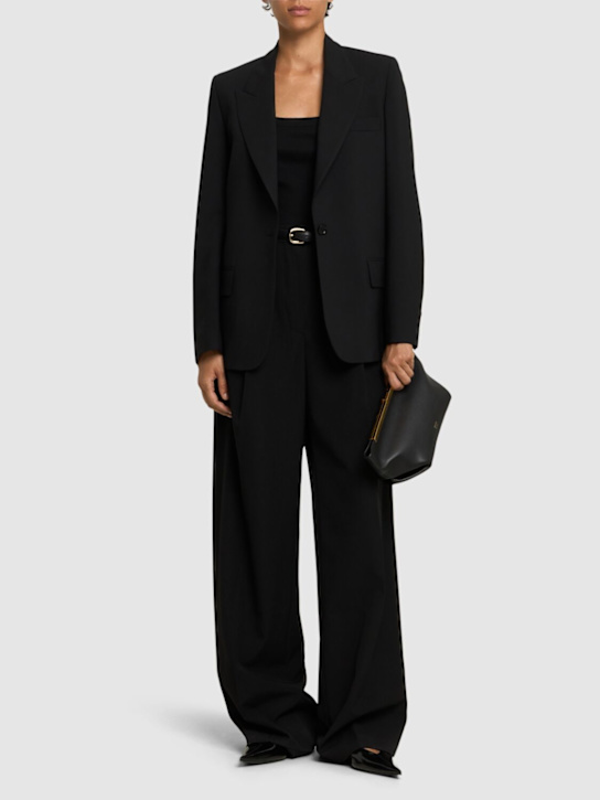 Luisaviaroma Giacca Sartoriale Monopetto In Misto Lana