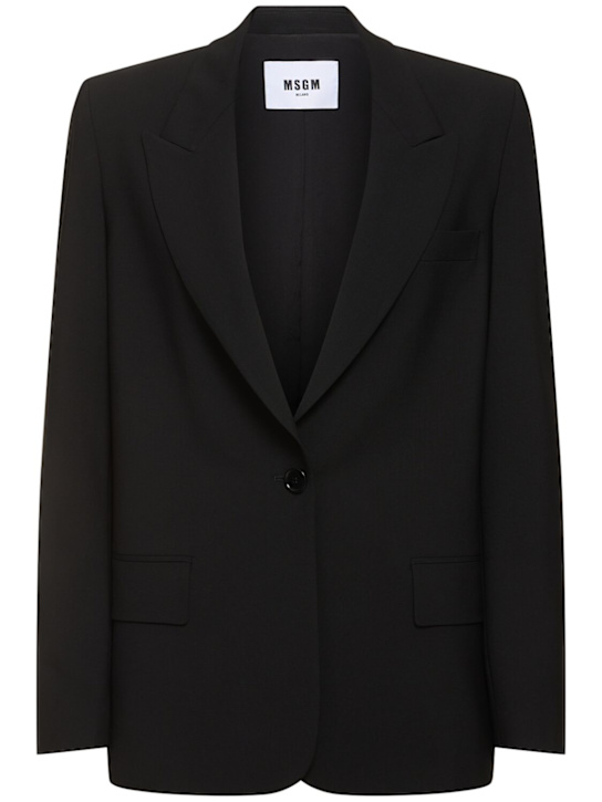Luisaviaroma Giacca sartoriale monopetto in misto lana