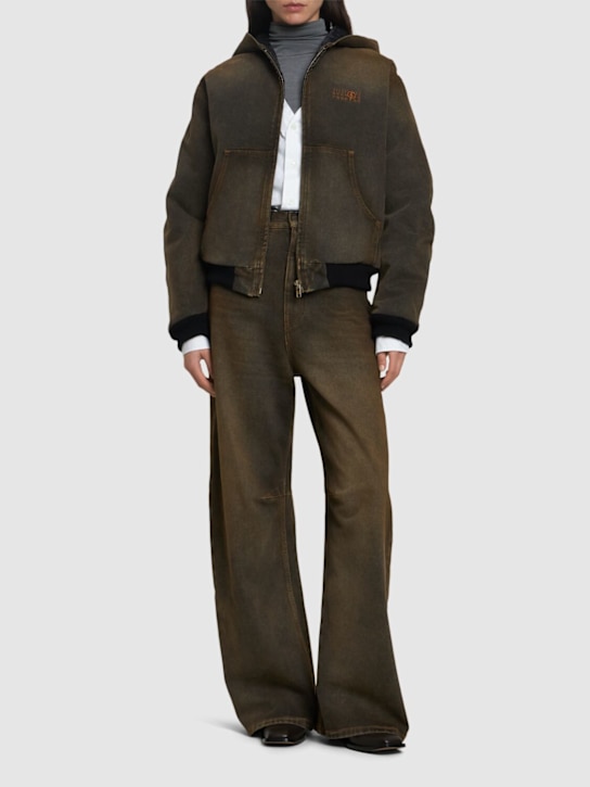 Luisaviaroma Giacca Sportiva In Cotone Con Cappuccio E Zip