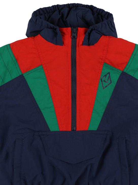 Luisaviaroma Giacca Sportiva In Poly Riciclato Color Block