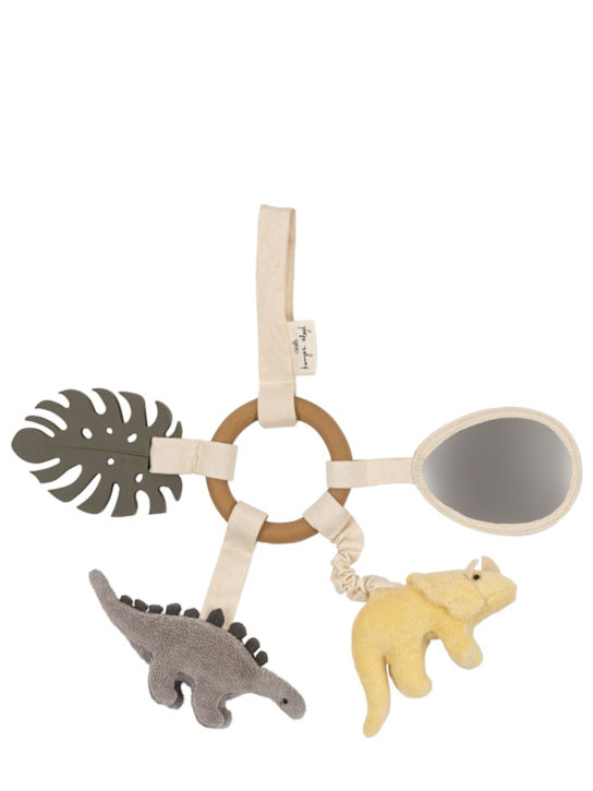 Luisaviaroma Giocattolo Activity Dino in cotone e legno
