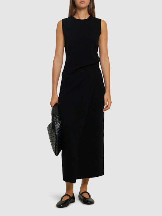 Luisaviaroma Gonna Umbria In Maglia Di Lana E Cashmere