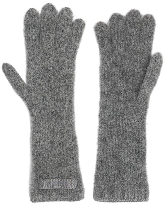 Luisaviaroma Guanti Les Gants Gros Grain in misto alpaca