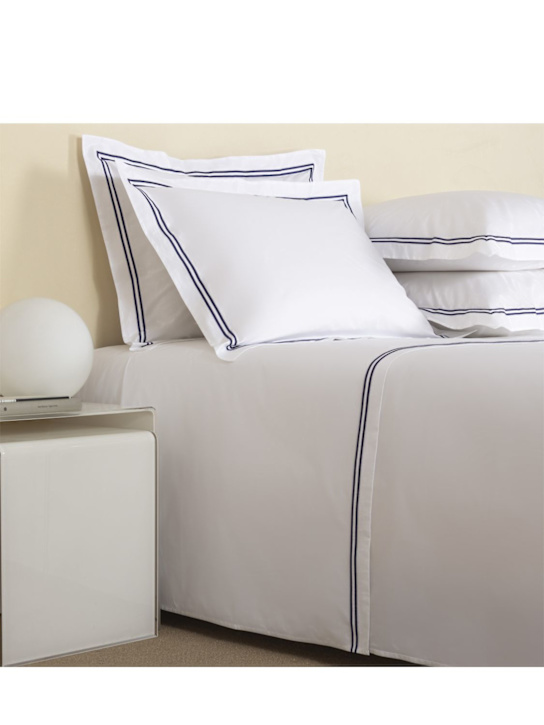 Luisaviaroma Hotel Classic Cotton Percale Sheet Set