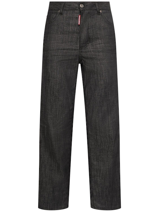 Luisaviaroma Jeans dritti vita alta Boston in denim