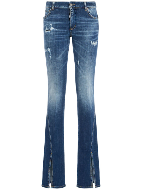 Luisaviaroma Jeans dritti vita media Icon con spacchi