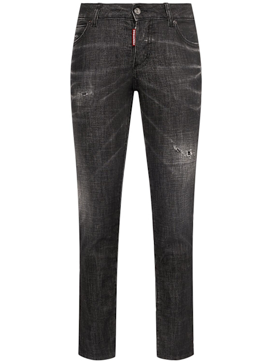 Luisaviaroma Jeans skinny vita bassa Jennifer in denim