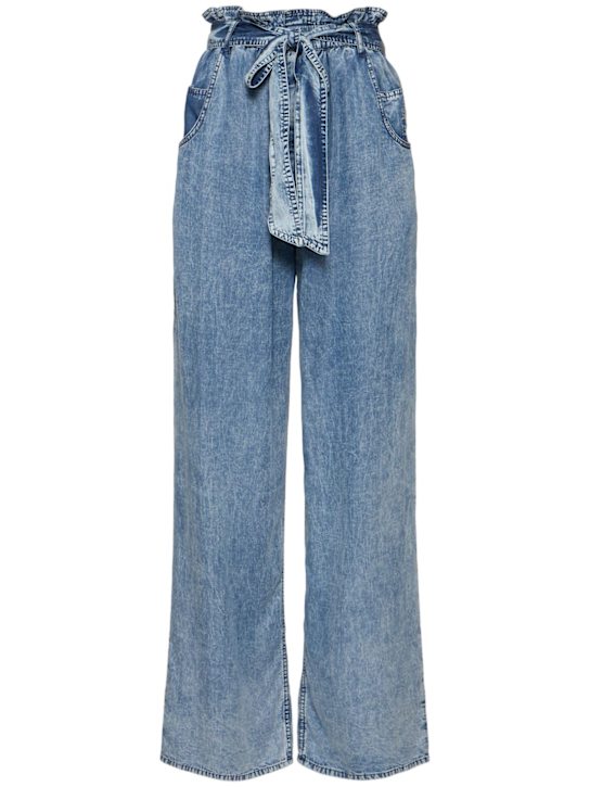 Luisaviaroma Jeans vita alta Priana in denim di lyocell